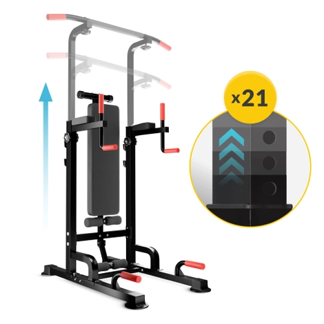Poręcz wielofunkcyjna drążek z ławeczką PRO+