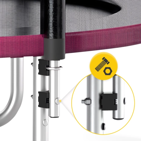 Trampolina ogrodowa dla dzieci CLASSIC 252cm 8FT