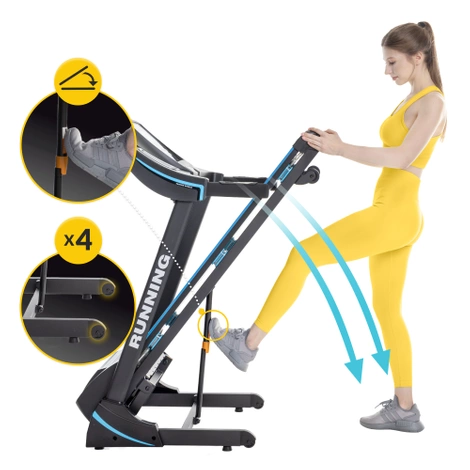 Elektryczna bieżnia domowa regulowana TM FALCO S