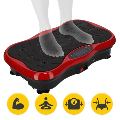 Platforma wibracyjna do ćwiczeń ULTRA+ czerwona