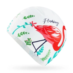 Czepek na basen damski TSUNAMI FLAMINGO