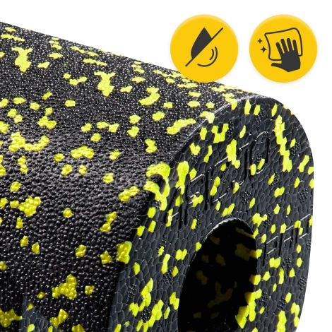 Wałek do masażu piankowy EPP 45 cm żółty