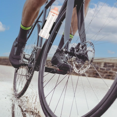 Butelka sportowa na wodę 850 ml różowa