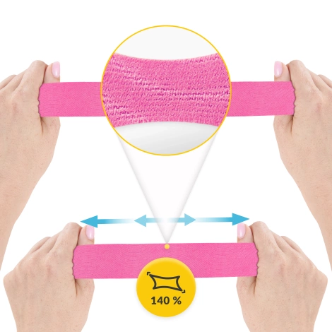 Taśma do kinesiotapingu 5 cm x 31 m