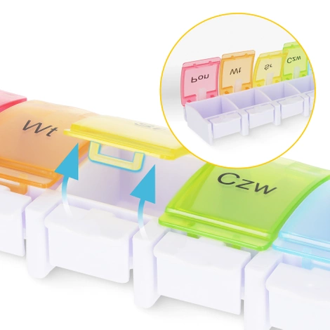 Organizer na leki tygodniowy EASY