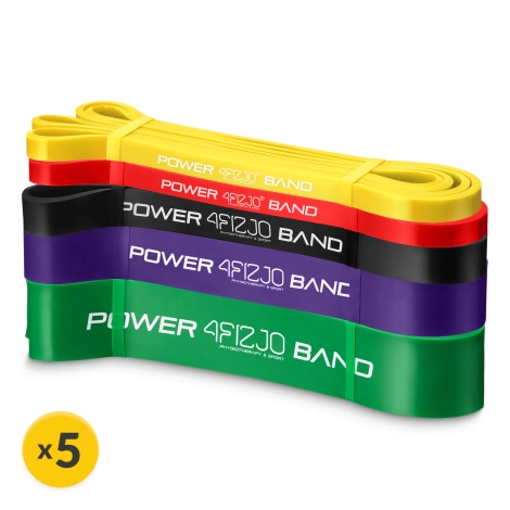 Zestaw 5 gum oporowych POWER BAND