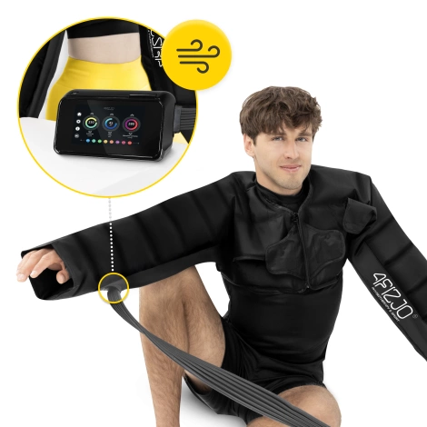 Podwójne rękawy do drenażu limfatycznego C8