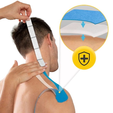 Podkład pod taping 27 m x 7 cm