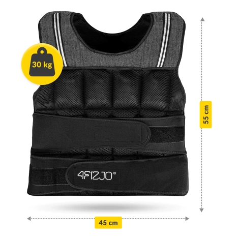 Kamizelka obciążeniowa do ćwiczeń 30 kg