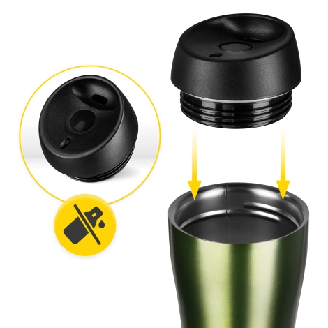 Kubek termiczny Mountain Goat TRAVEL 380 ml zielony