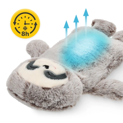 Termofor pluszowy w pokrowcu LENIWIEC 0,75 litra