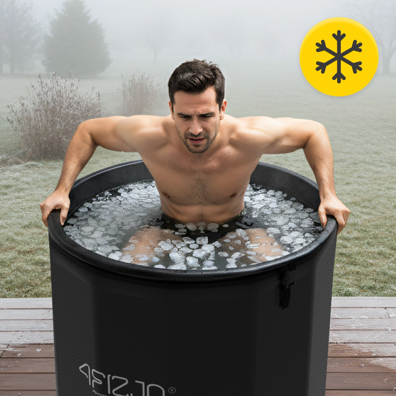 Dmuchana wanna do morsowania dropstitch IBT03 - okrągła