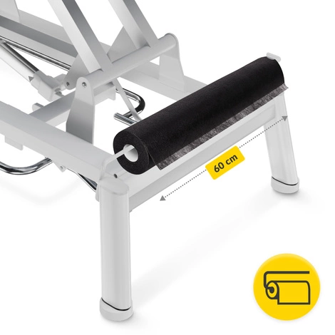 Podkład medyczny w rolce MED 60 cm x 50 m czarny