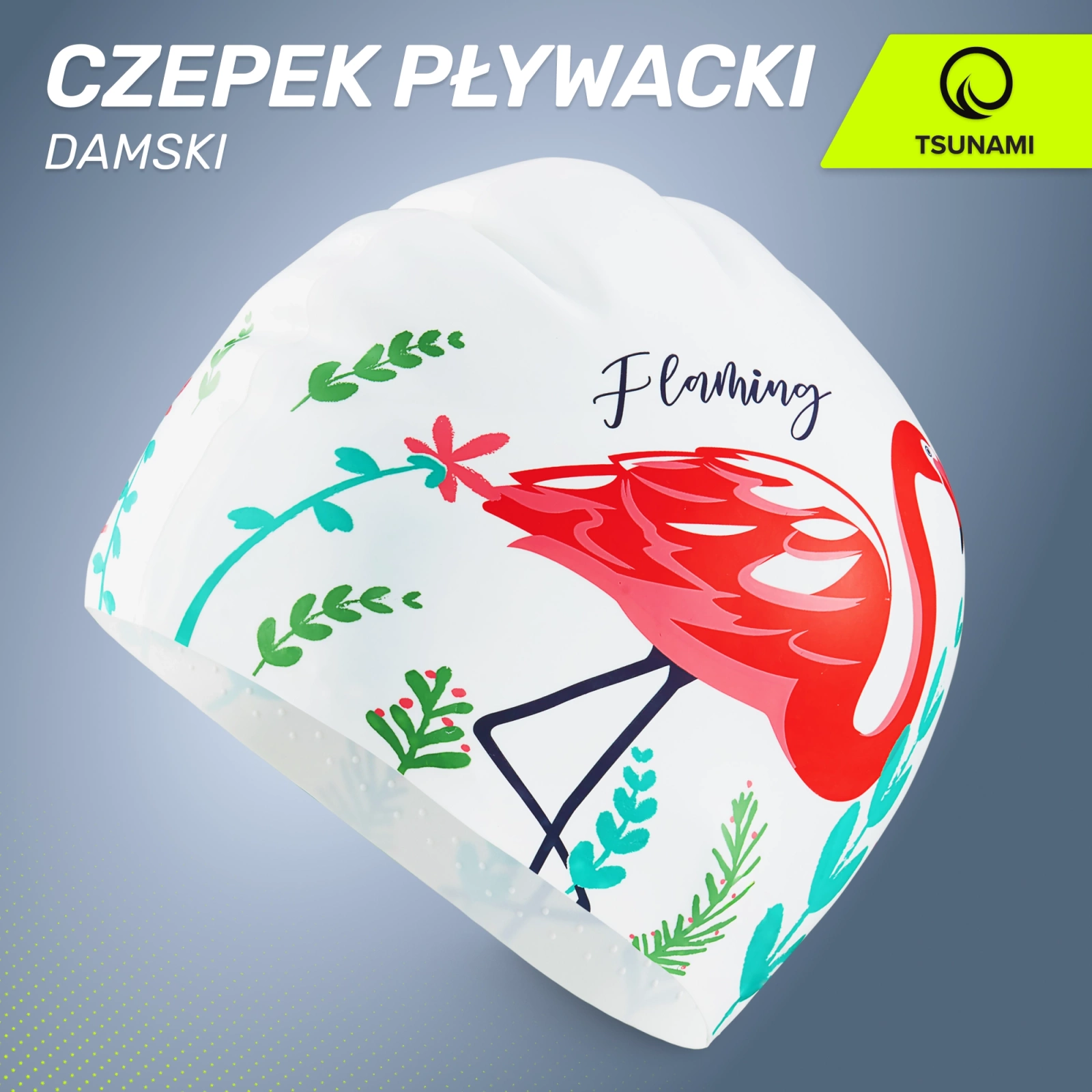 czepek pływacki do pływania silikonowy 