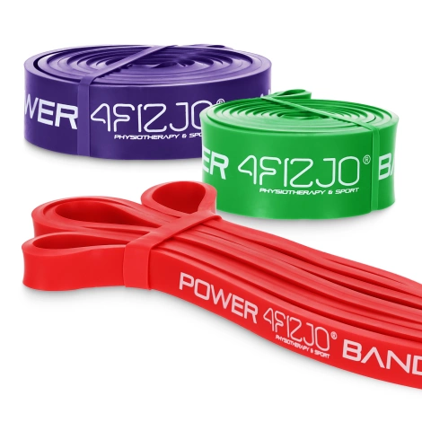 Zestaw 6 gum oporowych POWER BAND