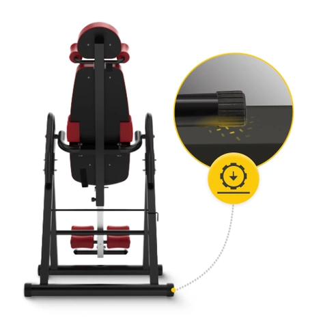 Ławka grawitacyjna inwersyjna czerwona