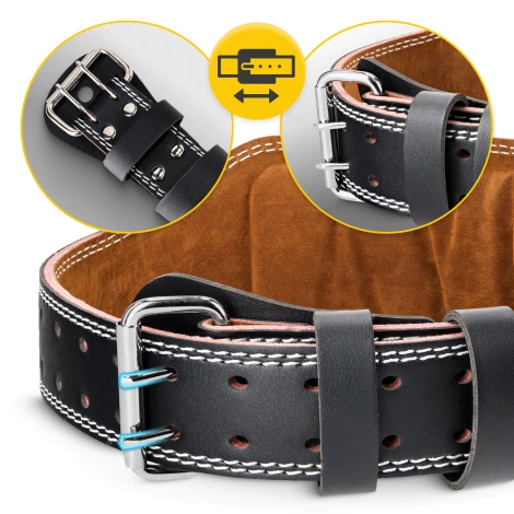 Pas kulturystyczny do podnoszenia ciężarów S