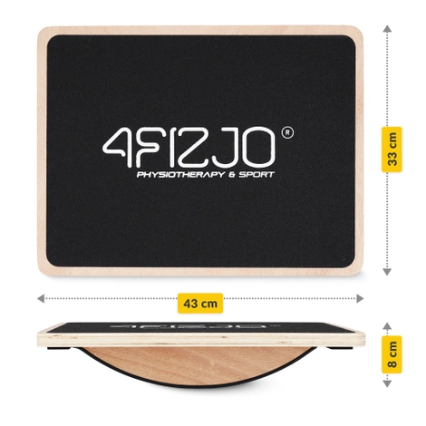 Drewniana platforma do balansowania BALANCE BOARD