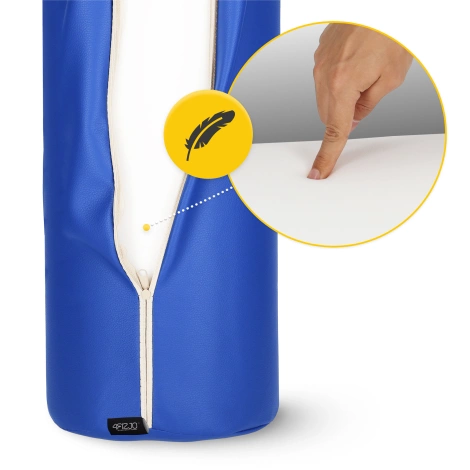 Wałek rehabilitacyjny kształtka do masażu 60 × 15 cm niebieska