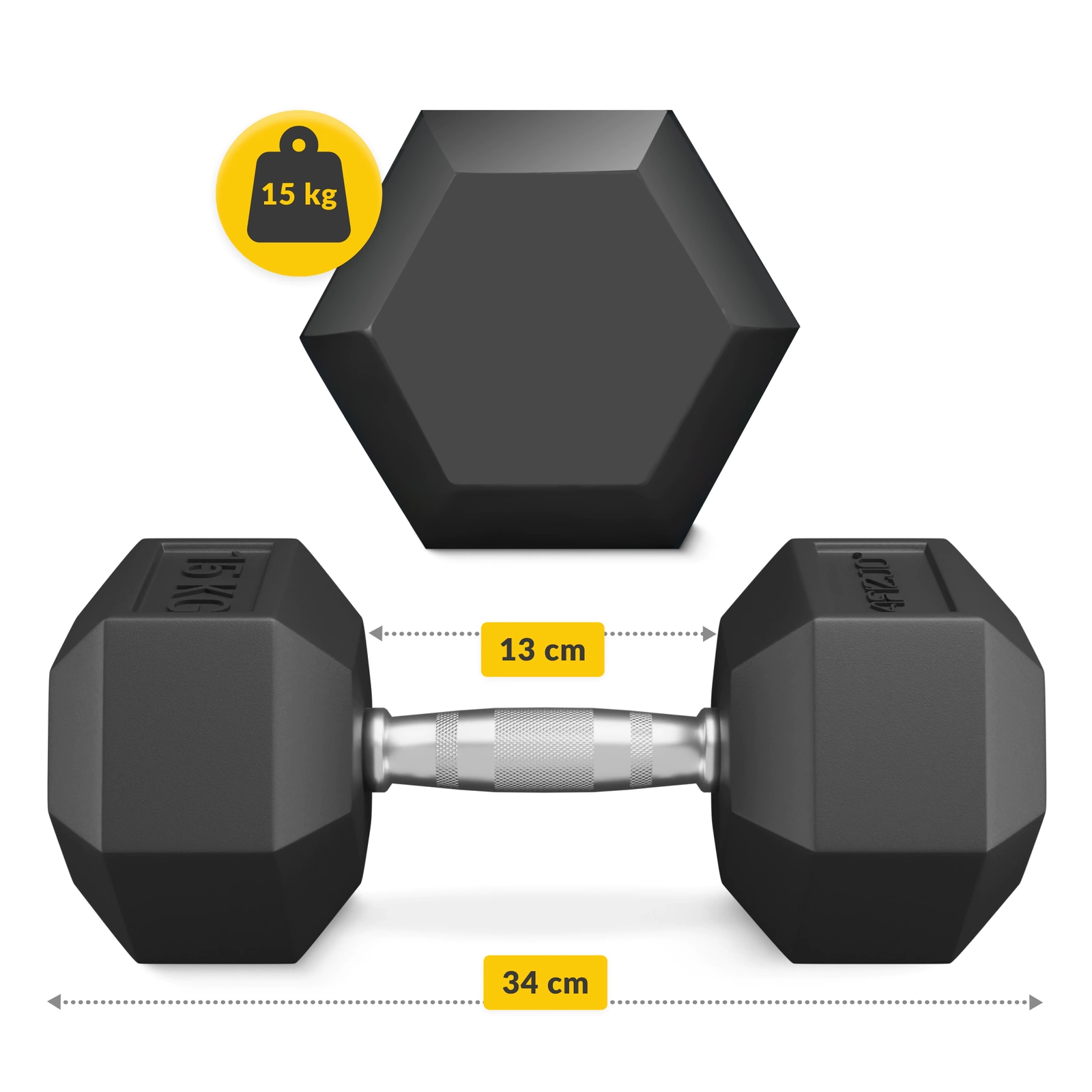 hantel hex 15kg