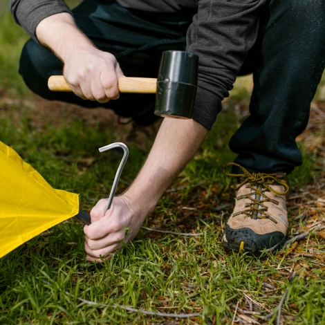 Zestaw stalowych śledzi do namiotu 20 szt.