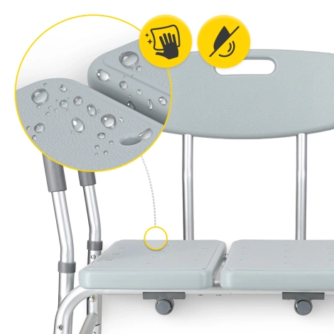 Taboret pod prysznic szeroki