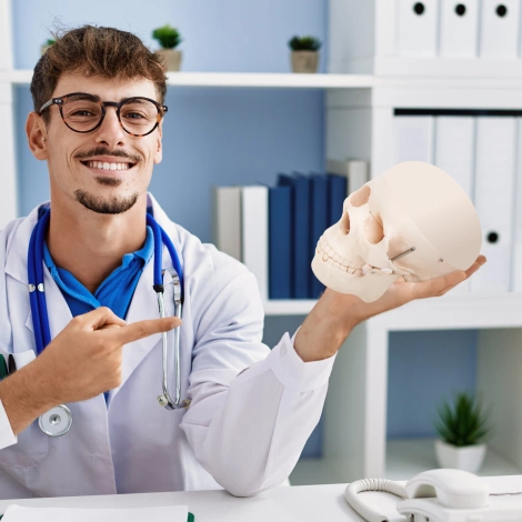 Model anatomiczny czaszka człowieka