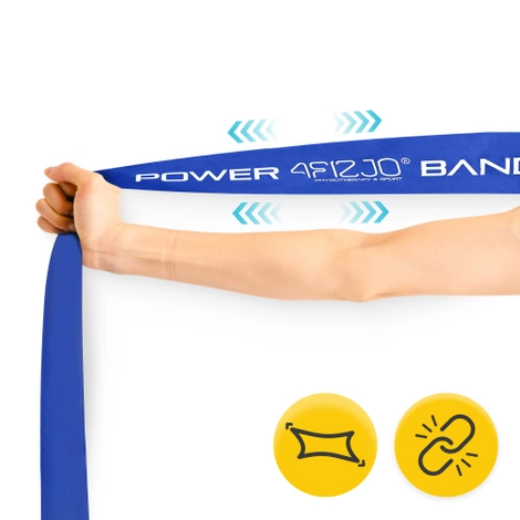 Guma oporowa do ćwiczeń POWER BAND 36-45 kg