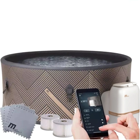 Jacuzzi ogrodowe dmuchane MSpa MONO ECO WIFI 6-osobowe