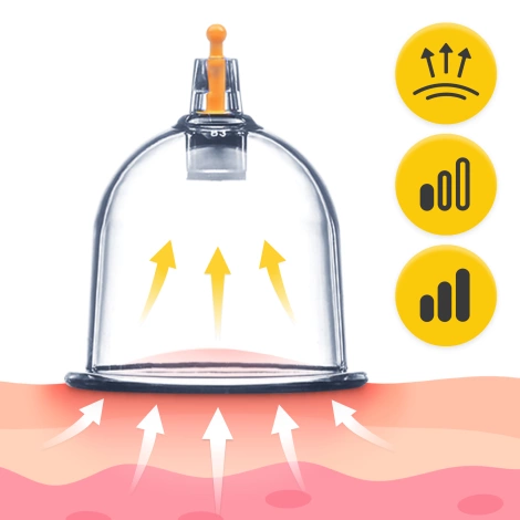 Bańki chińskie bezogniowe próżniowe 12 szt.