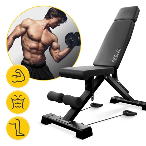 Ławeczka treningowa regulowana do ćwiczeń EVO