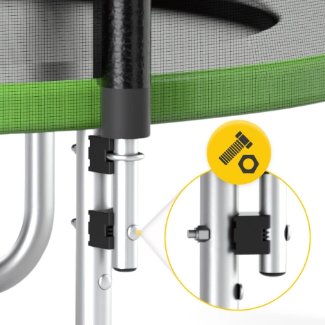 Trampolina ogrodowa dla dzieci CLASSIC 252cm 8FT