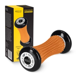 Wałek do masażu z wypustkami SPIKE ROLLER pomarańczowy