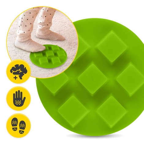 Dyski sensoryczne dla dzieci do zabawy 10 cm zestaw 10 sztuk