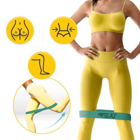 Guma materiałowa do ćwiczeń FLEX BAND 5-10 kg