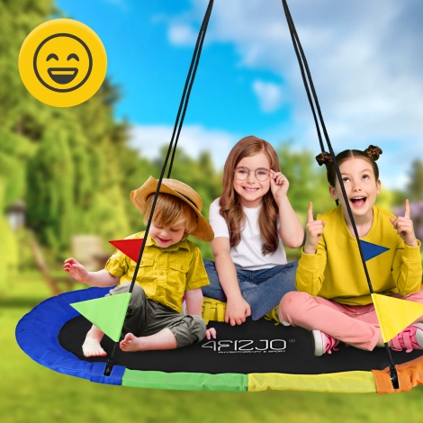 Huśtawka ogrodowa Bocianie Gniazdo dla dzieci 165 cm