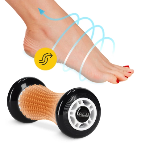 Wałek do masażu z wypustkami SPIKE ROLLER pomarańczowy