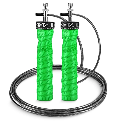 Skakanka bokserska z obciążeniem 3 m zielona