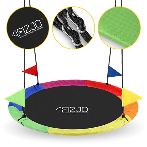 Huśtawka ogrodowa dla dzieci XL Bocianie Gniazdo 110 cm