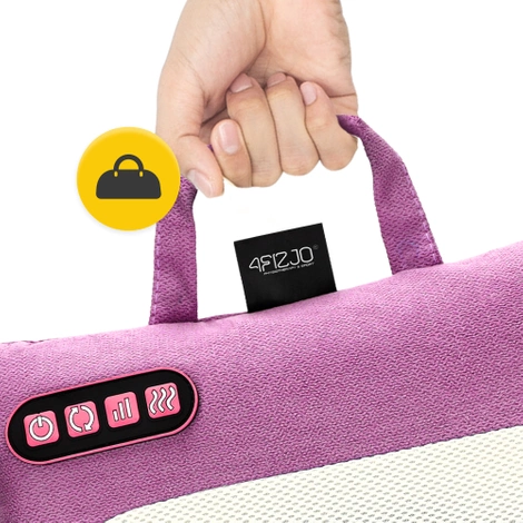 Poduszka masująca podgrzewana LITE różowa