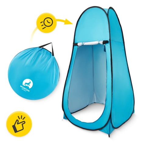 Namiot przebieralnia turystyczna Mountain Goat niebieska