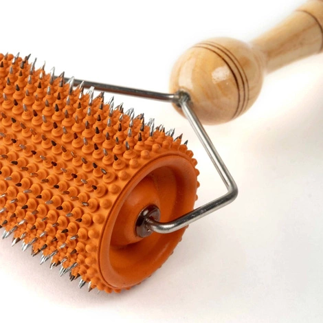 Wałek wieloigłowy do masażu Lyapko 3,5 bez niklu pomarańczowy