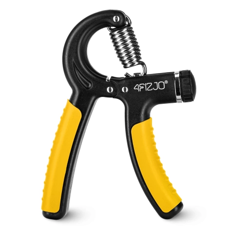 Ściskacz do rąk regulowany żółty