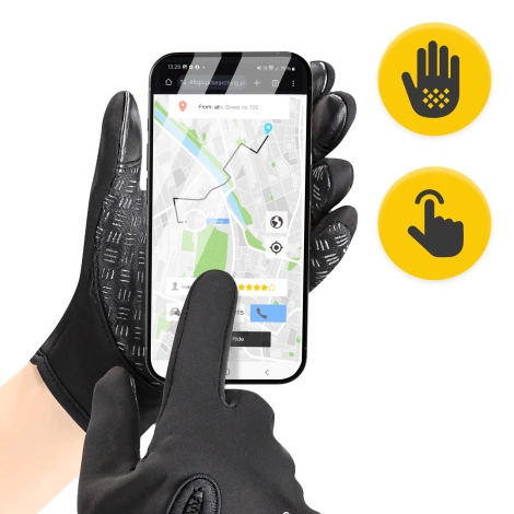 Rękawiczki do biegania termoaktywne L