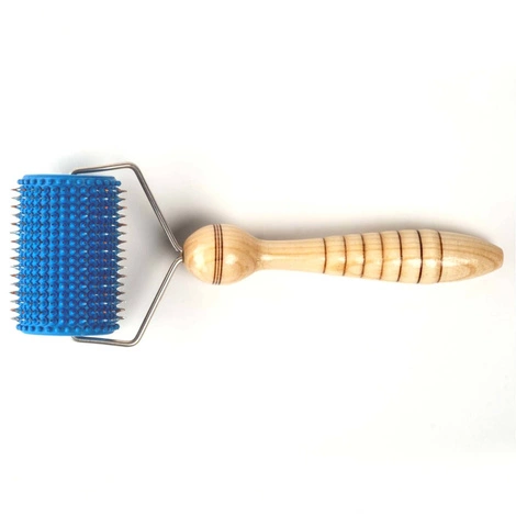 Wałek wieloigłowy do masażu Lyapko 3,5 bez niklu niebieski