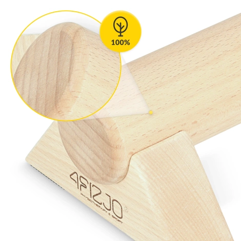 Drewniana belka do treningu równowagi 100 cm