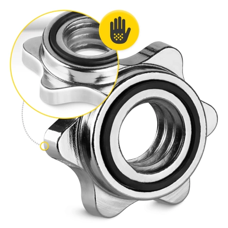 Zaciski śrubowe metalowe na gryf 25 mm 2 szt.