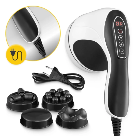 Ręczny masażer antycellulitowy biały