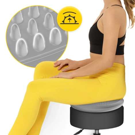 Poduszka sensomotoryczna MED+ 33 cm szara