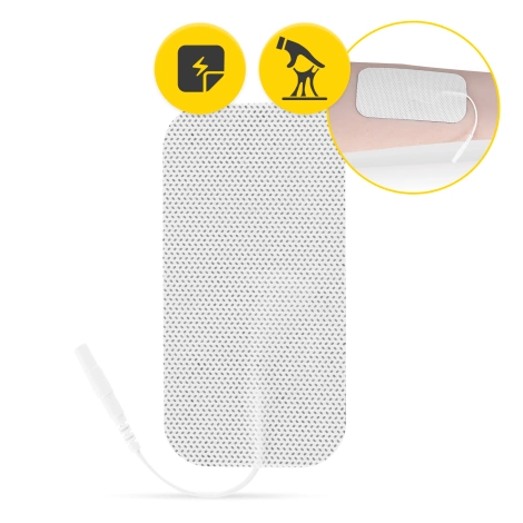 Opaska przewodząca do elektrostymulacji łokcia